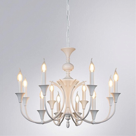Подвесная люстра ARTE LAMP A4094LM-12WH - фото