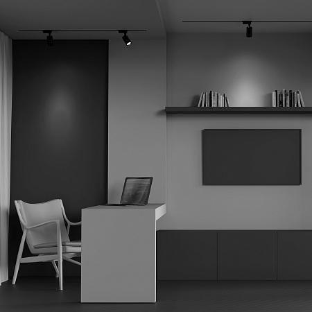 Трековый светильник Technical Vuoro TR003-1-6W3K-B - фото