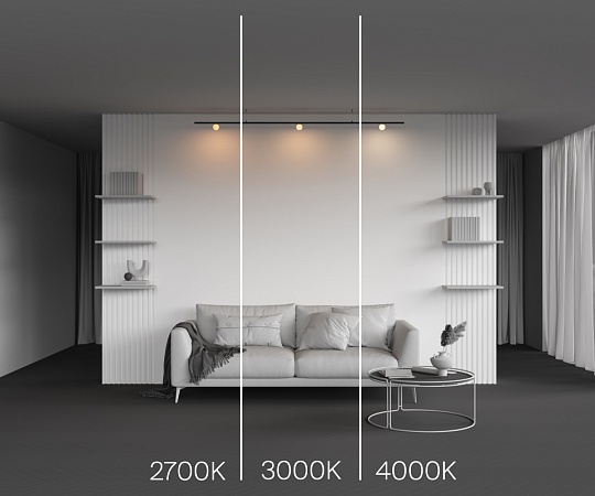 Трековый светильник Technical Luna TR185-1-3W2.7K-B - фото