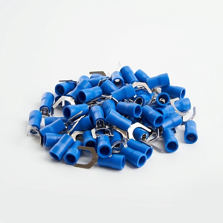 Наконечник вилочный изолированный НВИ 2,5-6, LD404-256 (упаковка 100 шт) - фото