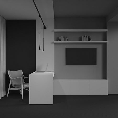 Трековый светильник Technical Waist TR167-1-7W3K-M-B - фото