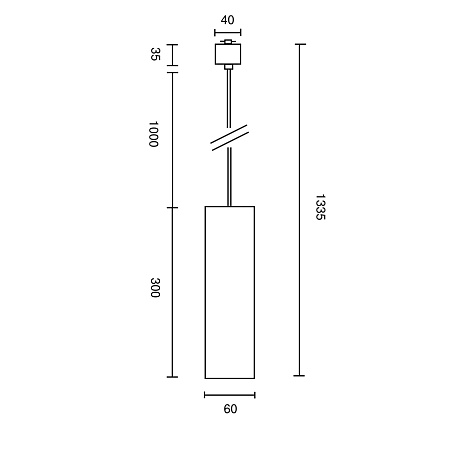 Трековый светильник Technical Focus TR025-1-GU10-B - фото
