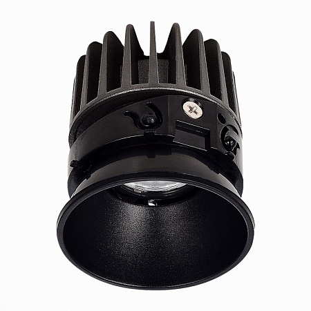 Светодиодный модуль Черный LED 1*7W 4000K 560Lm Ra90 36° IP20 D69xH75 220-240V ST851.448.07 - фото