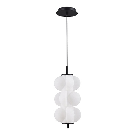 Светильник подвесной ST-Luce Черный/Белый LED 1*9W 3000K SL6121.403.01 - фото