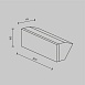 Настенный светильник (бра) Outdoor Brick O436WL-L20GF3K - фото