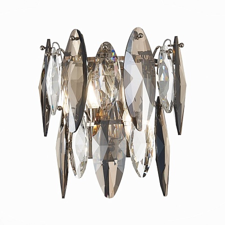 Бра ST-Luce Никель/Прозрачный E14 2*40W SL1227.101.02 - фото