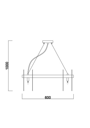 Подвесной светильник Freya Deserto FR5141PL-10BS1 - фото