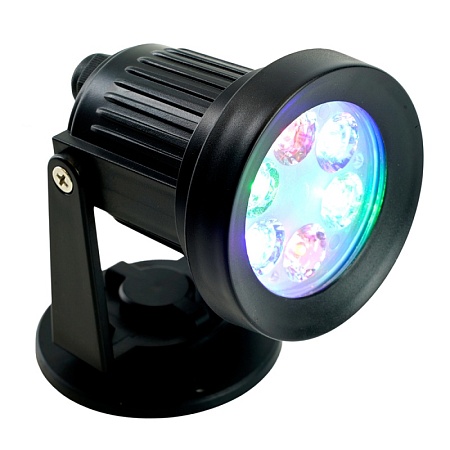 Светильник грунтовой на колышке (грунтовый) Feron.ONE SP2712 8W RGB 195-245V IP65 пластик - фото