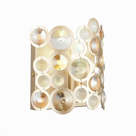 Бра ST-Luce Золотистый/Золотистый, Прозрачный E14 1*60W SL1172.201.01 - фото