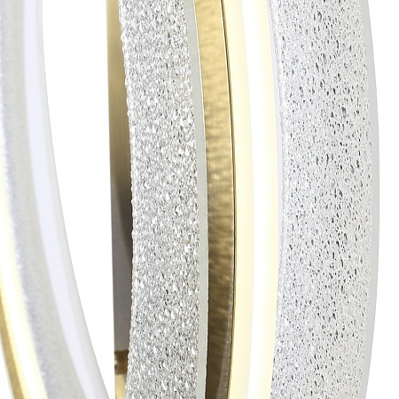 Светильник потолочный ST-Luce золотистый/Прозрачный LED 1*40W 4000K SL6245.212.01 - фото