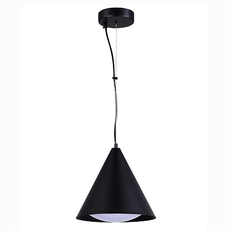 Светильник подвесной ST-Luce Черный/Черный LED 1*7W 3000K SL6501.403.01 - фото