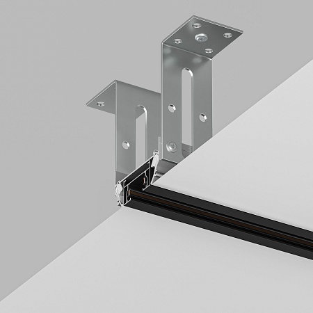 TR3050-AL Закладной профиль под шинопровод для натяжного потолка 2м - фото