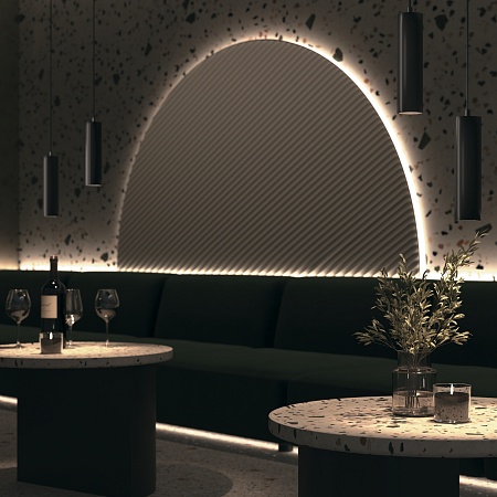 Трековая система Technical накладная магнитная чёрная 150x150 TS-S-150-TR041-2-12W4K-B