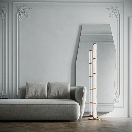 Напольный светильник Eurosvet 80537/1 латунь - фото