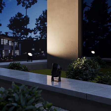 Светильник садово-парковый Landscape черный 35186/F Elektrostandard - фото