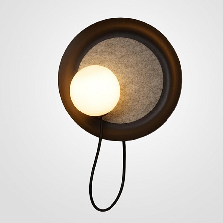 Настенный Светильник Margott Wall D25 Black Imperiumloft 224255-23 - фото