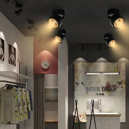 Потолочный Светильник Agenda Black+Gold 10W Imperiumloft 191830-26 - фото