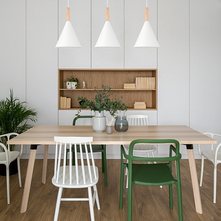 Светильник подвесной Белый/Белый E27 3*40W SLE1255-503-03 - фото