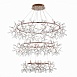 Люстра подвесная ST-Luce Медный/Белый LED 486*0,5W 3500K (из 3-х коробок) SL379.203.486 - фото