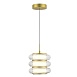 Светильник настенный ST-Luce черный/прозрачный LED 1*7W 3000K SL6239.401.03 - фото