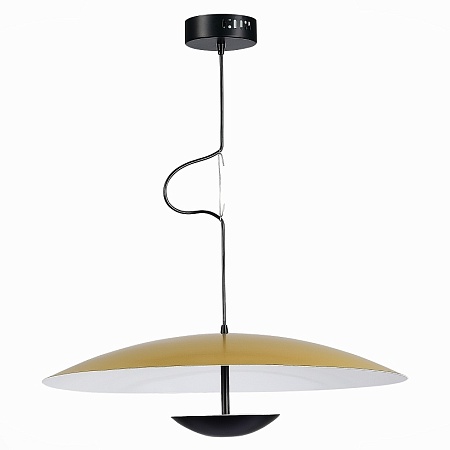Светильник подвесной ST-Luce Золотистый,Черный/Золотистый LED 1*40W 3000K SL6502.213.01 - фото