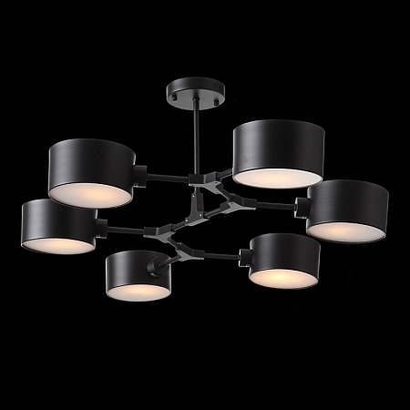 Светильник потолочный Черный/Черный E14 6*60W SLE183402-06 - фото
