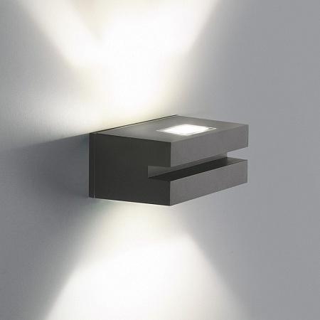 Пылевлагозащи&lt;wbr&gt;щенный светодиодный светильник Nerey IP54 1611 Techno LED алмазный серый - фото