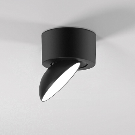 Светильник накладной поворотный светодиодный Smooth 10W 4000K черный 25053/LED Elektrostandard - фото