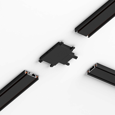 Коннектор для четырёхстороннего соединителя накладного шинопровода Flat Magnetic 85004/00 Elektrostandard - фото