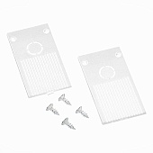 Заглушка к магнитному шинопроводу (2шт) ST-Luce Белый ST1005.569.00