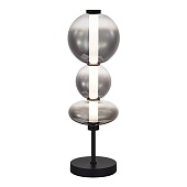 Прикроватная лампа ST-Luce Черный/Дымчато-Серый LED 1*18W 3000K SL6119.404.18