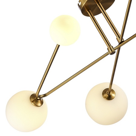 Светильник потолочный Латунь/Белый G9 LED 6*5W SLE2211-302-06 - фото