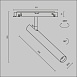 Трековый светильник Technical Focus T TR141-2-6W4K-M-B - фото