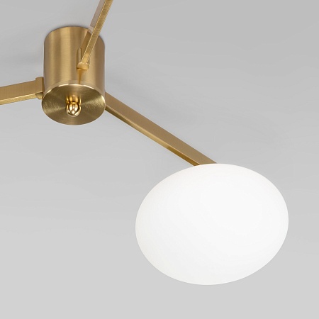 Потолочный светильник Eurosvet 70220/3 латунь - фото