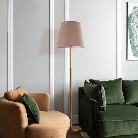 Напольный светильник Eurosvet 01156/1 латунь - фото