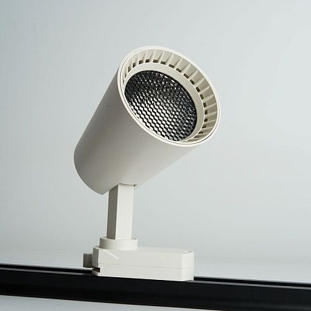 Светодиодный светильник Feron AL100 трековый однофазный на шинопровод 20W 4000K 35 градусов белый - фото