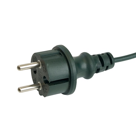 Светодиодная гирлянда на бобине Feron CL98 линейная 50м + 3м 230V 5000К, c питанием от сети, зеленый шнур - фото