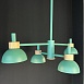 Люстра На Штанге Fanta A 4 Lights Green Imperiumloft 193153-26 - фото