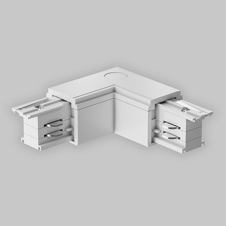 Трековая система Technical накладная трехфазная белая 300x300 TS-P-300-TR029-3-26W4K-M-W