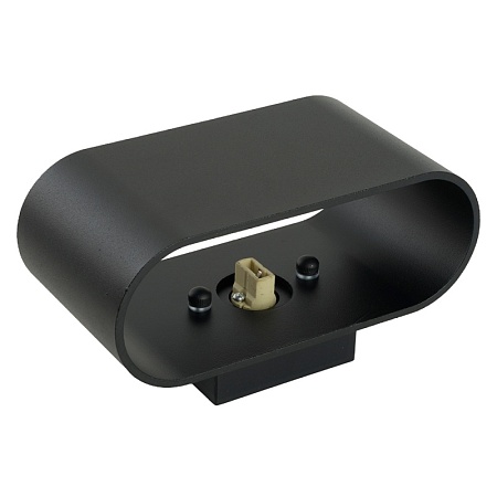 Светильник настенный Feron ML1780 Oval MR16 35W, 230V, G9,15W, чёрный IP20 - фото