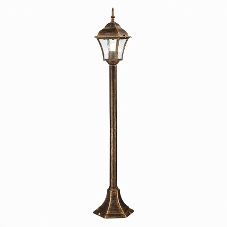 Светильник уличный наземный ST-Luce Бронза/Бронза, Прозрачный E27 1*60W SL082.215.01 - фото