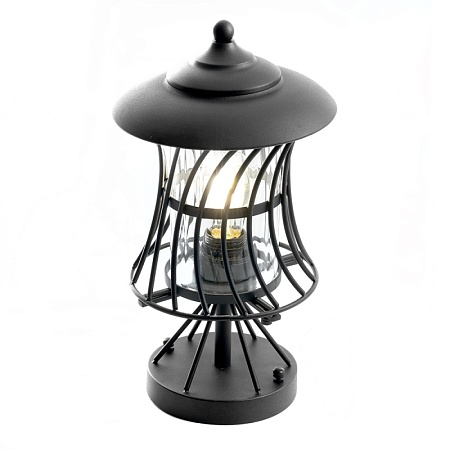 Светильник садово-парковый Feron PL524  на постамент 60W 230V E27, черный - фото