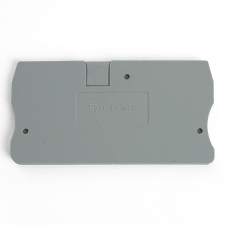 LD560-1-60 Торцевая заглушка для ЗНИ LD552 6 мм²  (JXB ST 6), серый STEKKER - фото