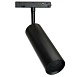 Светильник светодиодный Feron MGN308 трековый низковольтный 12W, 960 Lm, 4000К, 35 градусов, черный с антибликовой решеткой - фото
