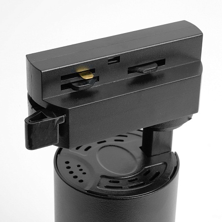 Светодиодный светильник Feron AL106 трековый однофазный на шинопровод 12W 4000K 80 градусов черный - фото