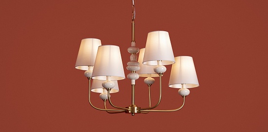 Подвесной светильник Freya FR2038PL-06BS - фото