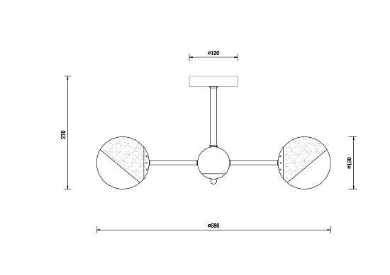 Люстра Freya FR5271PL-03B - фото