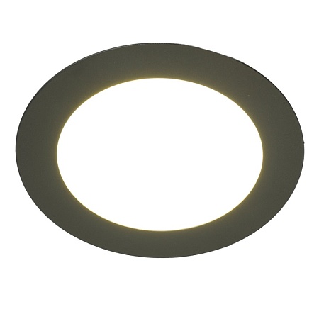 Светодиодный светильник Feron AL500 встраиваемый 9W 4000K черный - фото