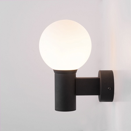 Светильник уличный настенный Sfera IP54 35126/D черный Elektrostandard - фото