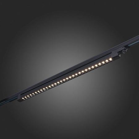Св-к трек. Черный LED 1*30W 3000K 2 400Lm Ra>90 48° IP20 L935xW33xH73 165-265V ST662.436.30 - фото